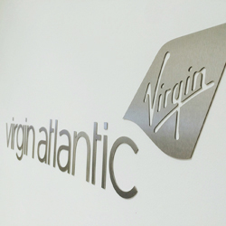 Brushed Steel Office Logos